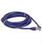 Add-On 30FT RJ-45 MALE TO RJ-45 MALE STRAIGHT PURPLE CAT6A UTP COPPER PVC PAT ADD-30FCAT6A-PE - alternate 2